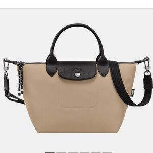 Longchamp Le Pliage Energy S Handbag - Black and Tan